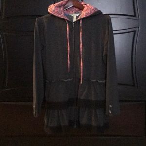 Matilda Jane Wise & Wonderful ruffle hoodie jacket